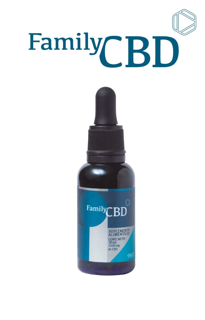 99/1 (Premium live) Aceite CBD 1500 mg 30 ml amplio espectro - Family Cbd Mexico