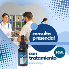Consulta Médica Presencial con tratamiento 30 mililitros CDMX y EDO. México - Family Cbd Mexico